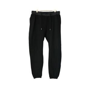 Men's Casual Drawstring Pants - Black - XL